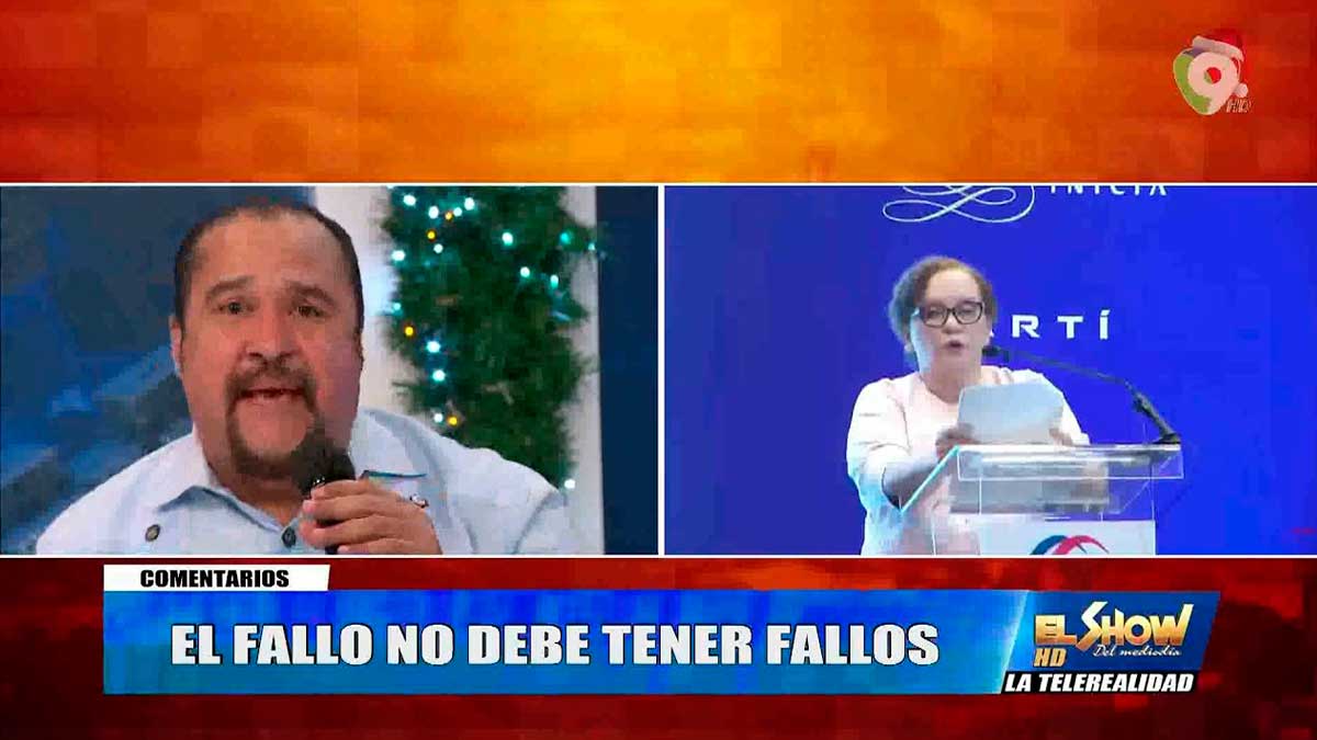 Rafael Ventura: La Corte Suprema de Justicia es la lavadora más fuerte que hay | El Show del Mediodía