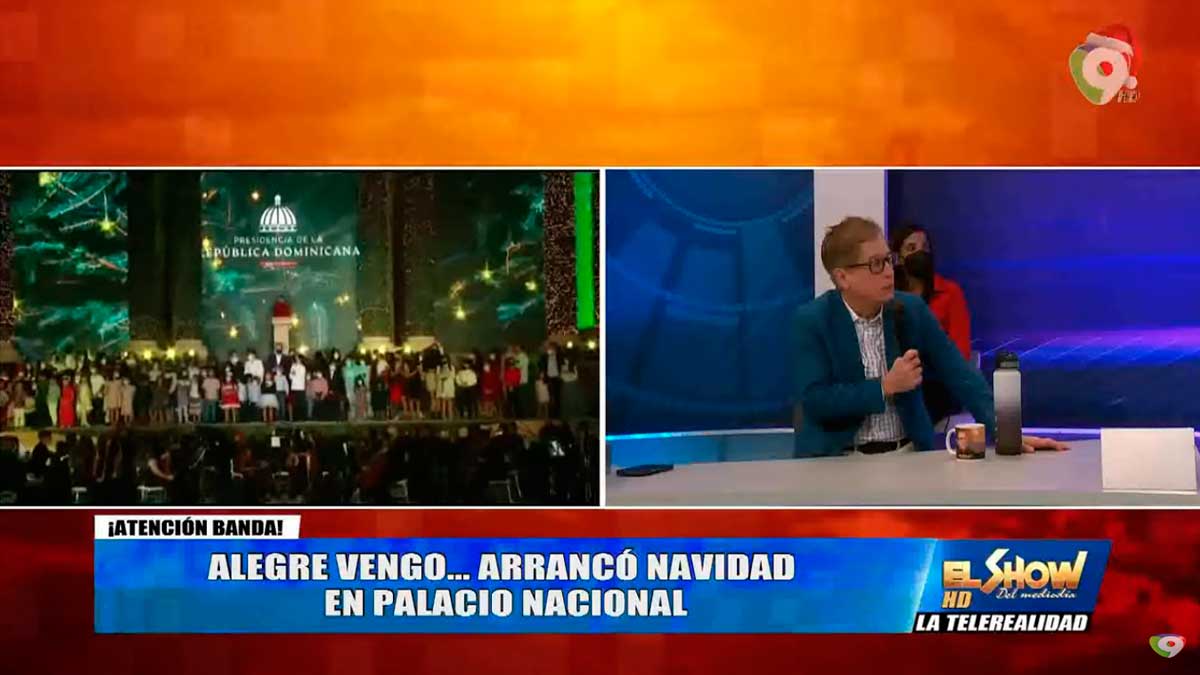 Luis Abinader inicia la Navidad diciendo “Hoy estamos muchos Mejor” | El Show del Mediodía