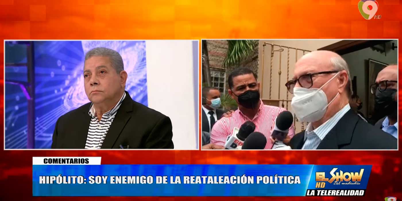 Hipólito Mejía “Soy enemigo de la Retaliación Política" | El Show del Mediodía