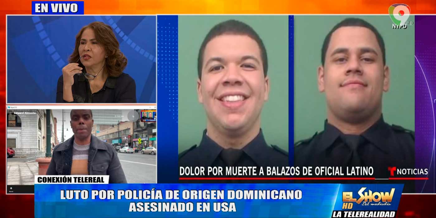 Luto en New York por el asesinato de Policía Dominicano | El Show del Mediodía