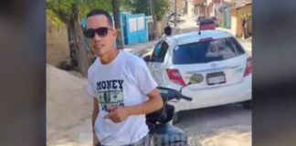 Familiares de policía asesinado en atraco