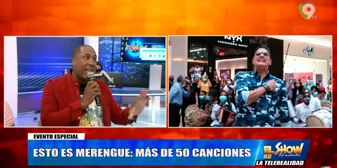 Primicia “125 Artistas Unidos por el Merengue” | El Show del Mediodía