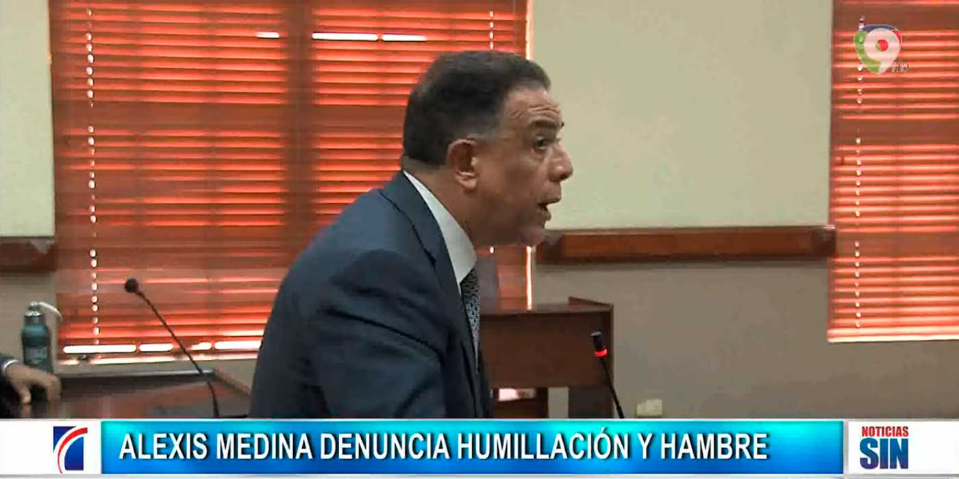 Alexis Medina denuncia ante juzgado por hambre y baja de presión | Primera Emisión SIN