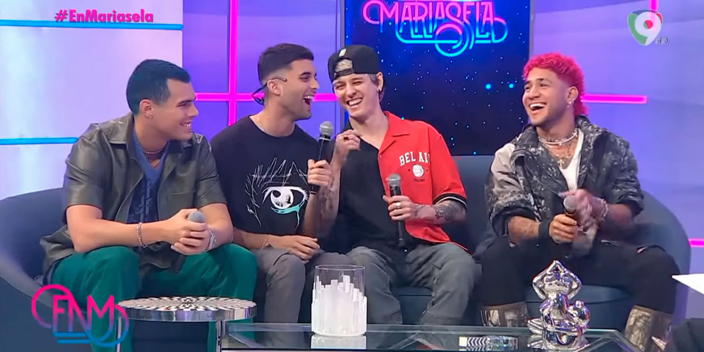 CNCO en Esta Noche Mariasela