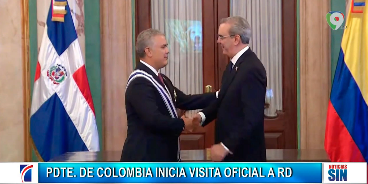 Abinader recibe a su homólogo Iván Duque en RD | Primera Emisión SINAbinader recibe a su homólogo Iván Duque en RD | Primera Emisión SIN