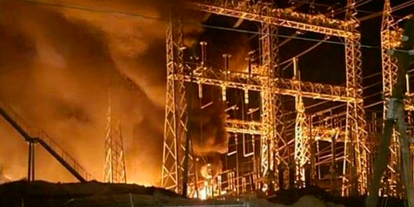 Apagón en Puerto Rico: Se incendio la central eléctrica de Luma en Guayanilla