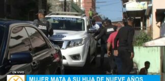 Mujer Mata a su hija de nueve años