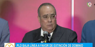 PLD baja linea a favor de extincion de dominio