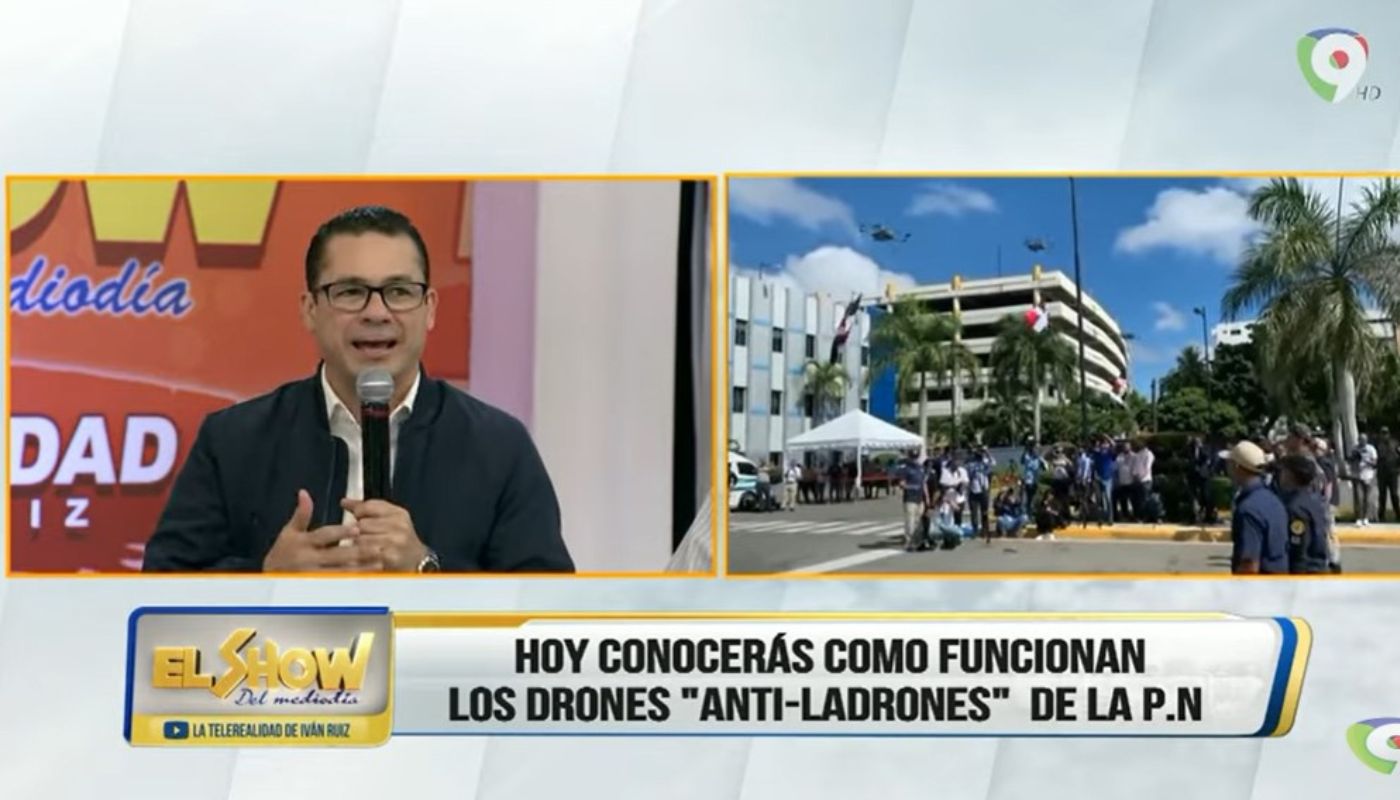 Exhiben unidad táctica de drones de la Policía Nacional