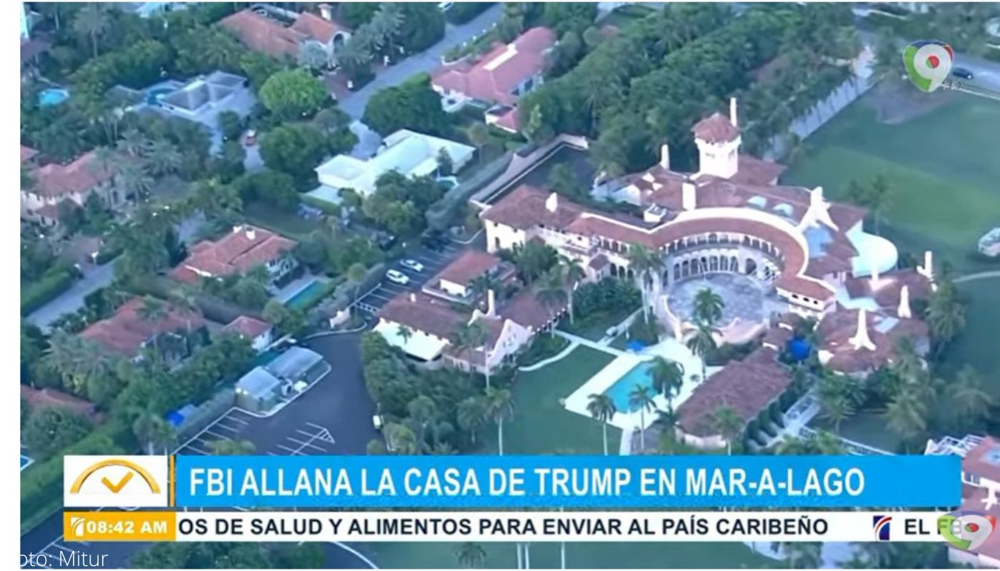 FBI allana la casa de Trump en Mar-A-Lago