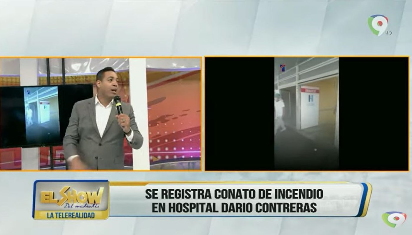 Incendio en Hospital Dr. Ney Arias Lora