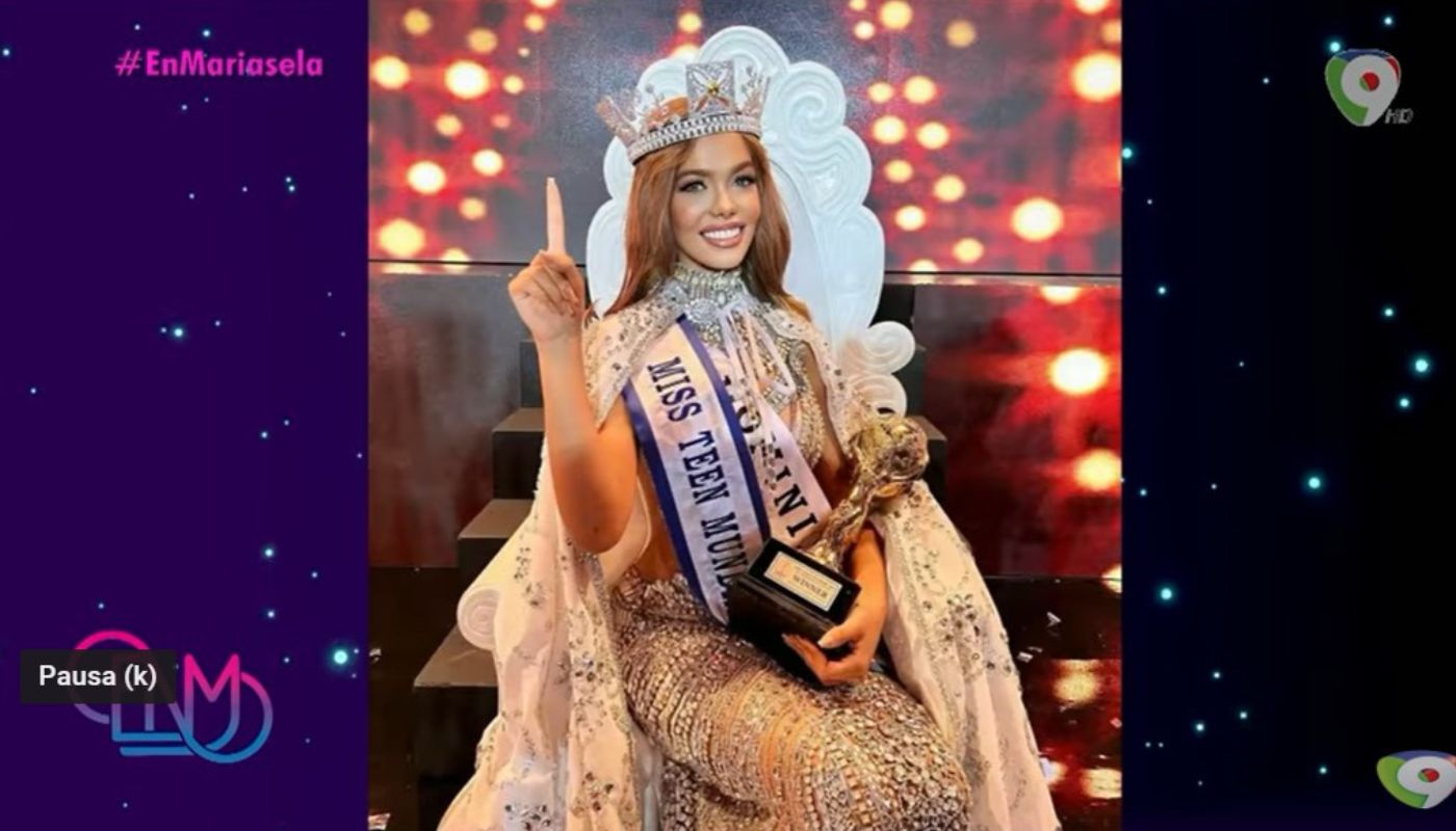 Mariona Juncosa, primera Miss Teen Mundial RD 2022