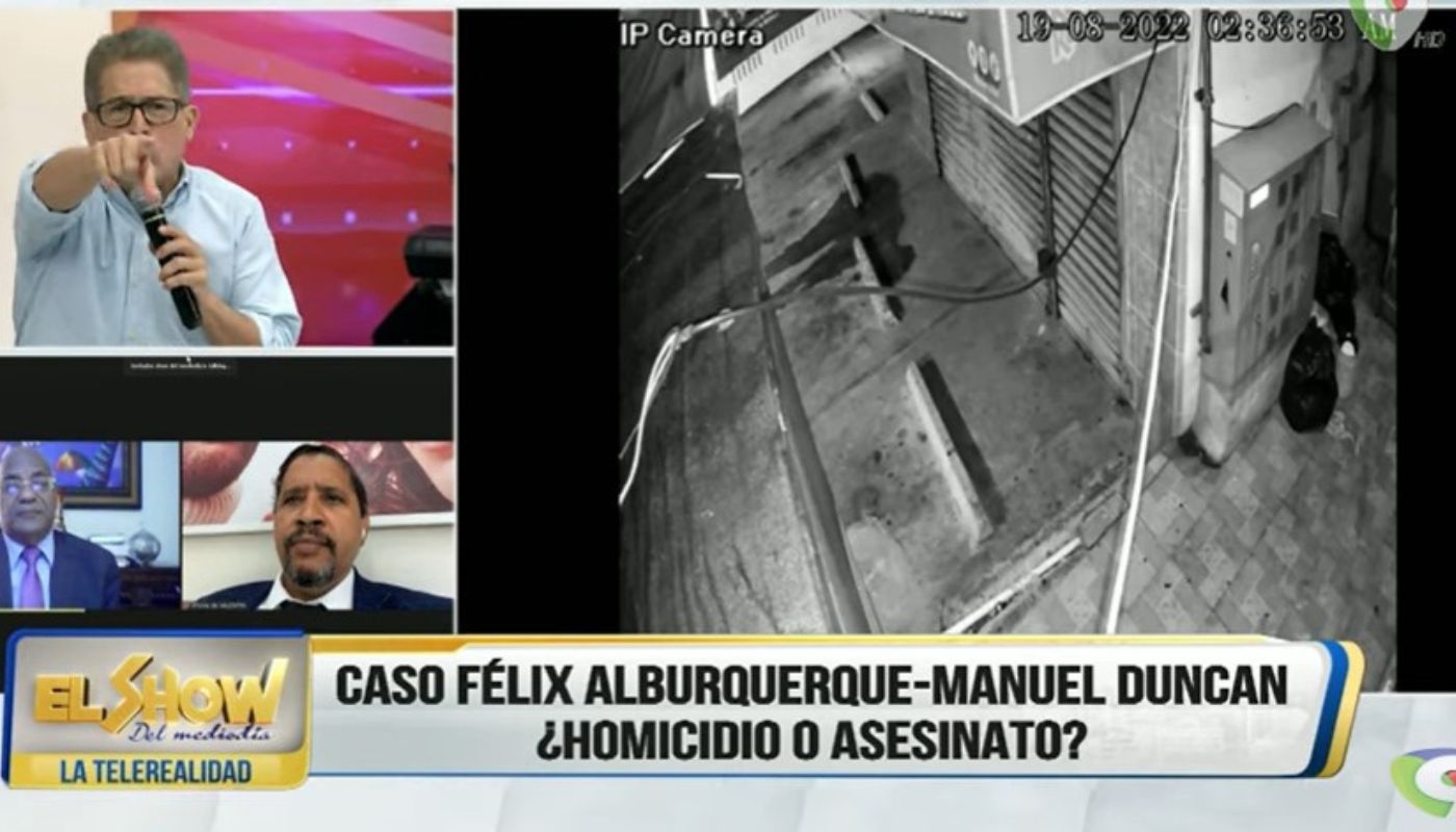 Panel especial Caso: Félix Alburquerque – Manuel Duncan