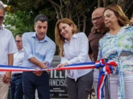 Popular y ADN inauguran parque en Villa Francisca