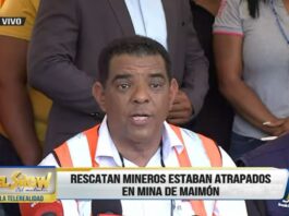 Rescatan a mineros de Maimón