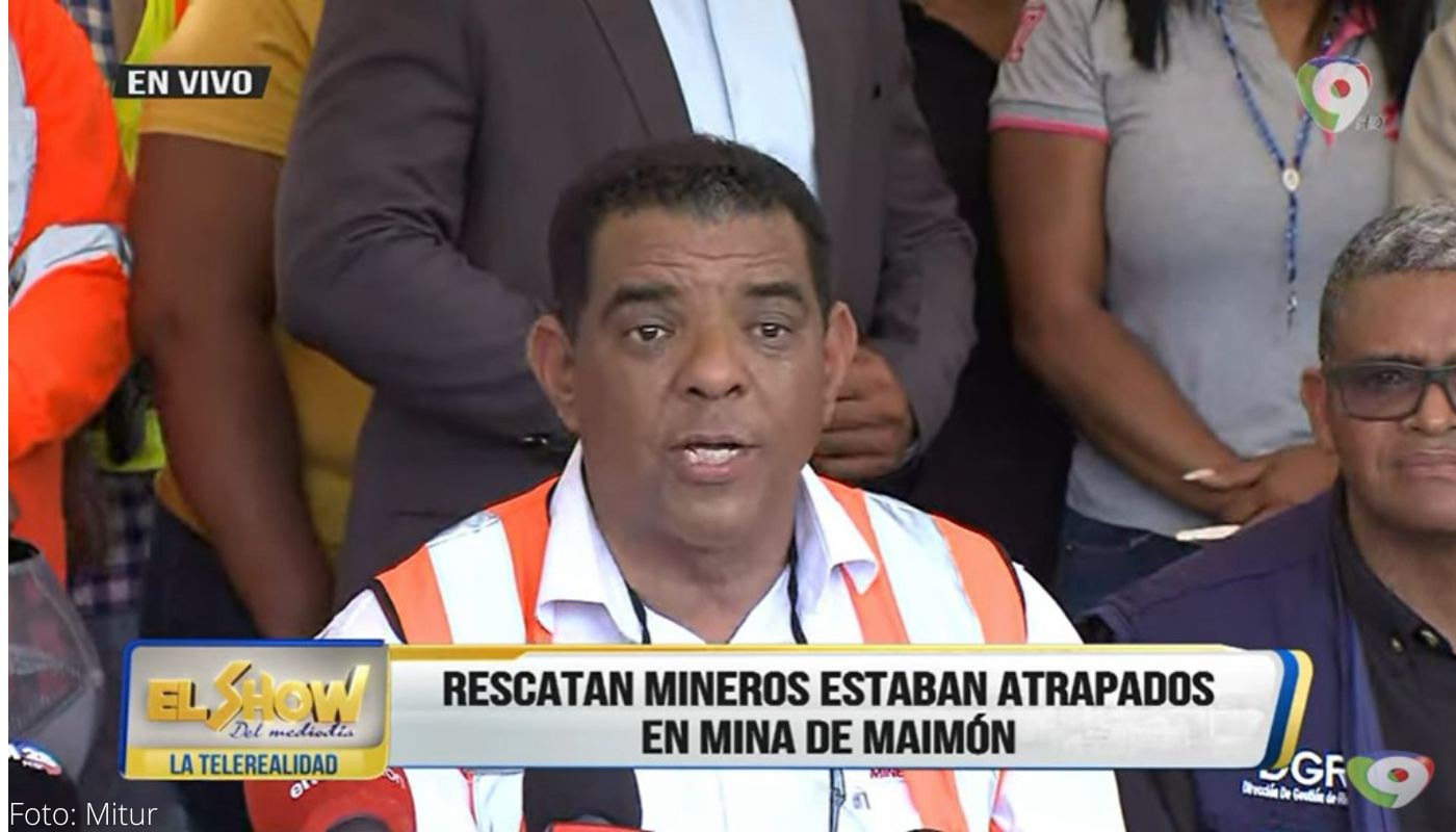 Rescatan a mineros de Maimón