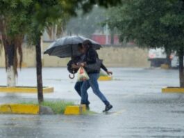 Vaguada genera aguaceros y tronadas en algunas localidades