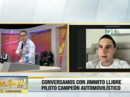 Conversamos con Jimmy Llibre Piloto Campeón automovilístico | El Show del mediodía