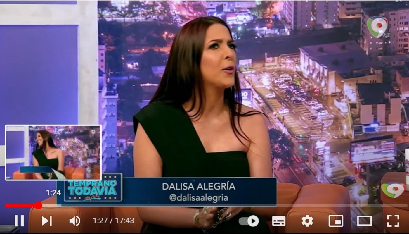 Dalisa Alegria: “Ya tengo diferentes prioridades” | Es Temprano Todavía