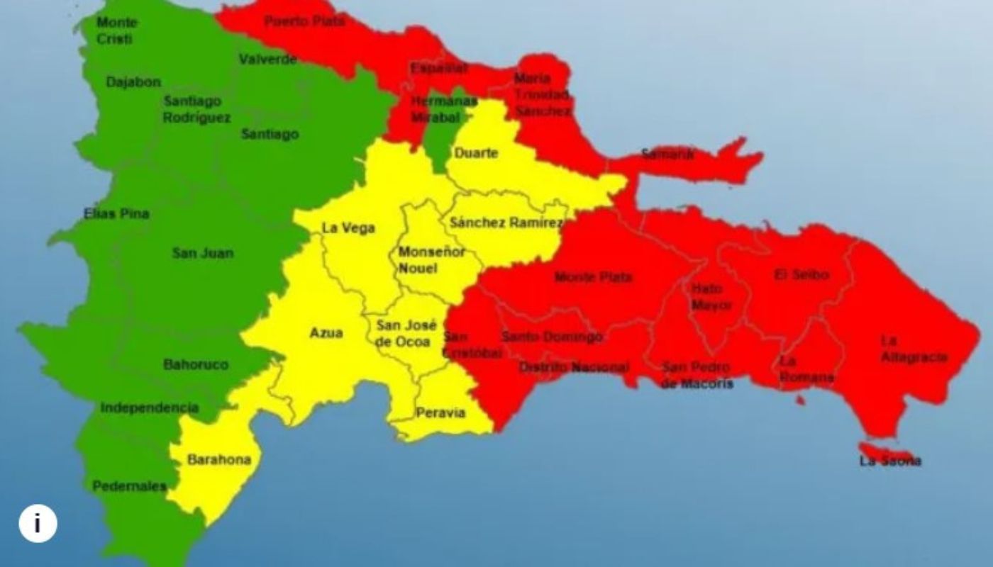 El país completo bajo alerta meteorológica por tormenta Fiona