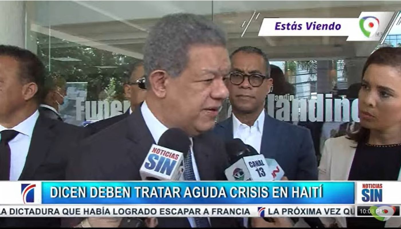 Leonel Fernández opina sobre aguda crisis de Haití/Emisión Estelar SIN