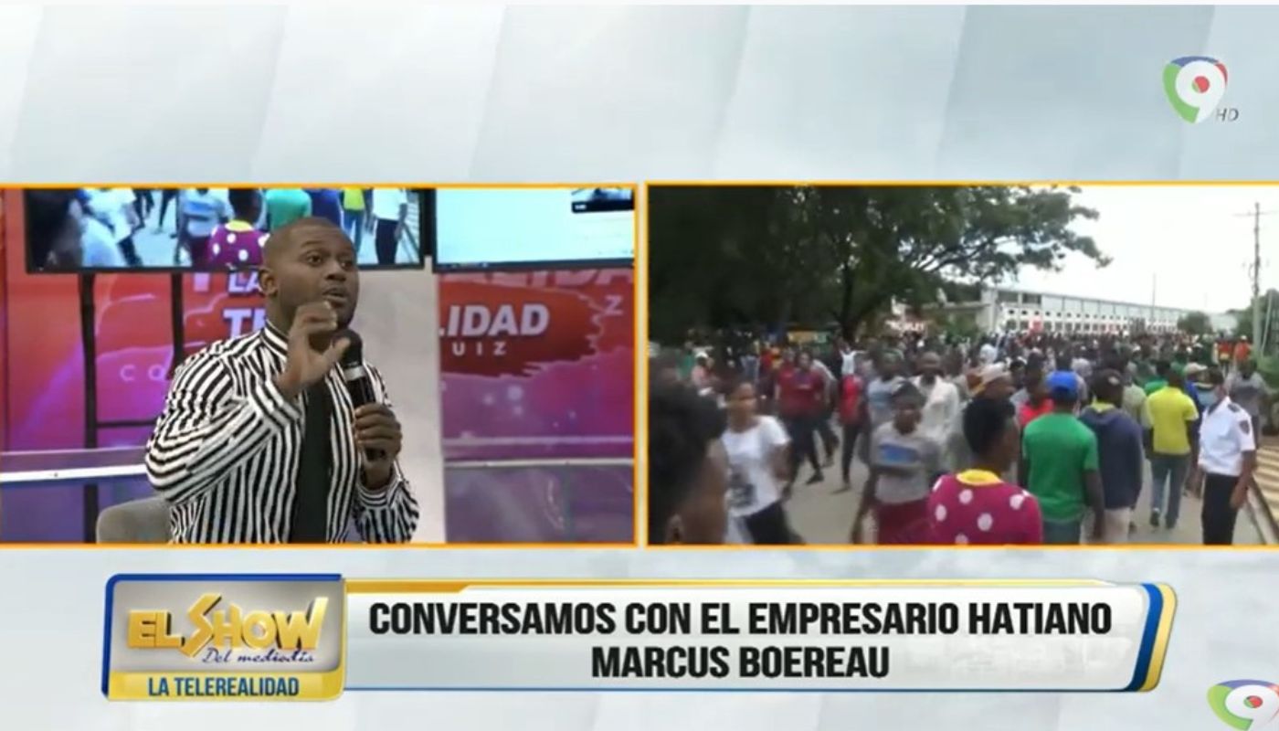 Marcus Boereau Empresario Haitiano habla de situación de Haití | El Show del mediodía