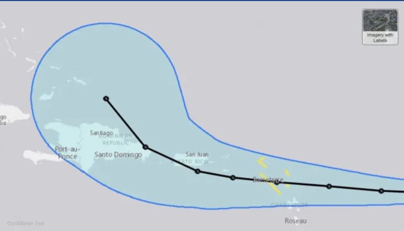 Se forma la tormenta tropical Fiona y se dirige hacia las islas caribeñas