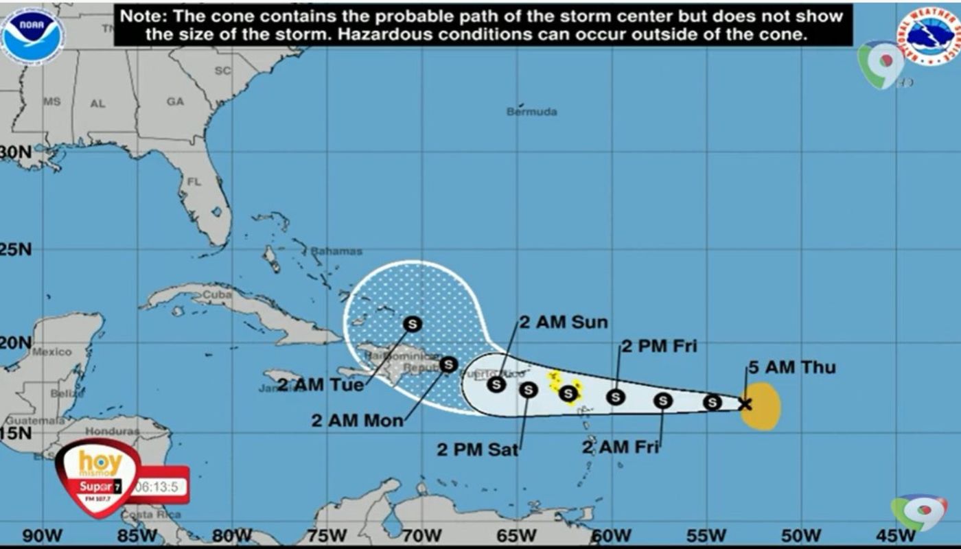 Seguimiento a la Tormenta Fiona | Hoy mismo