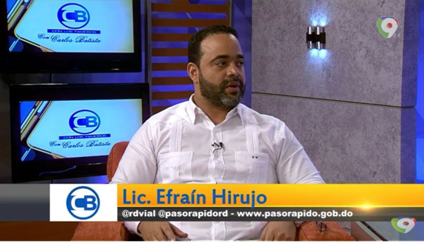 Conversamos con el Lic. Efraín Hirujo sobre los servicios del paso rápido