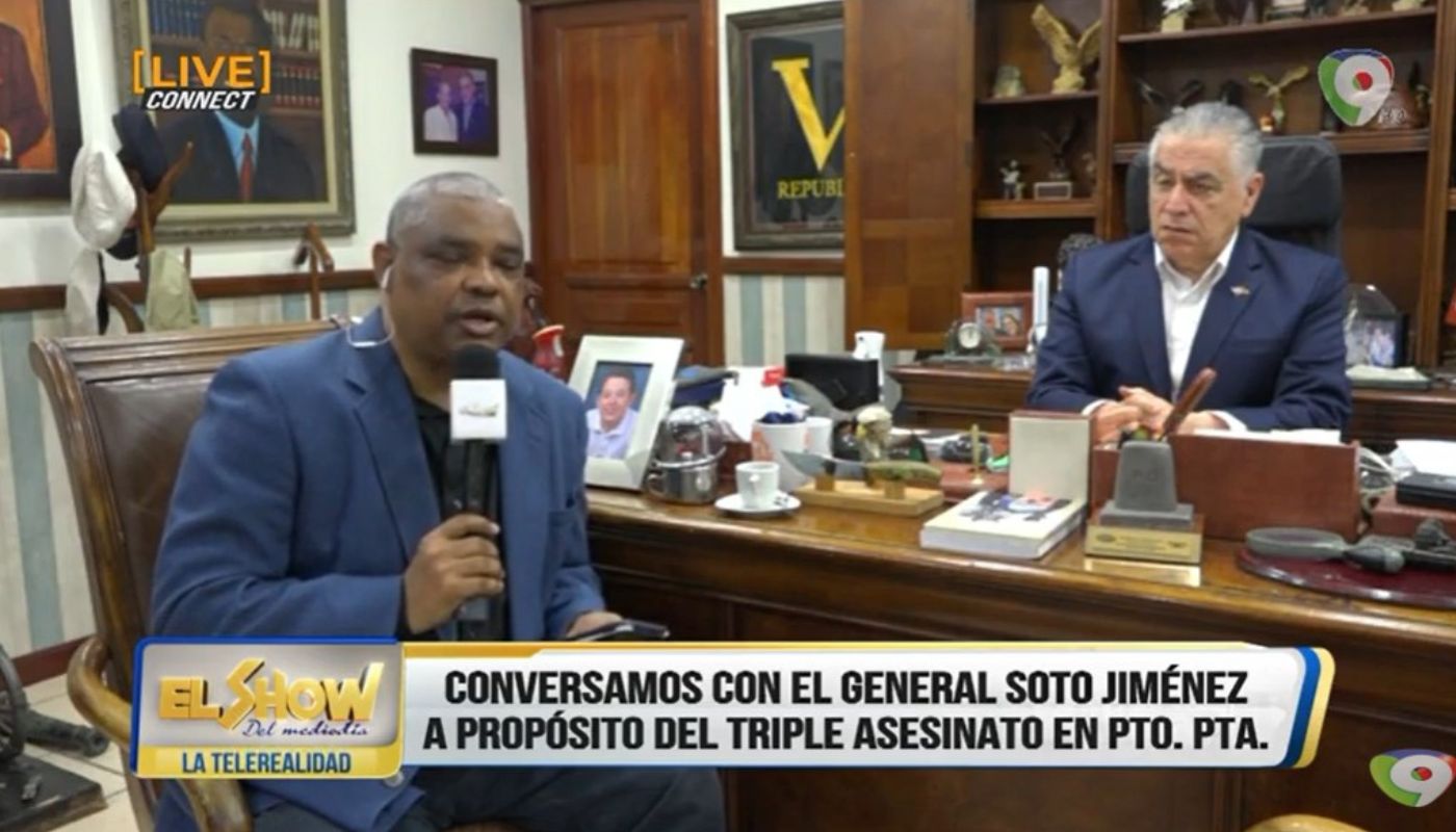 Conversan con el General Mayor Soto Jiménez quien habla luego del asesinato de su tío en Puerto Plata por Nacional Haitiano.