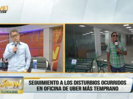 Extranjero agrede oficina de Uber