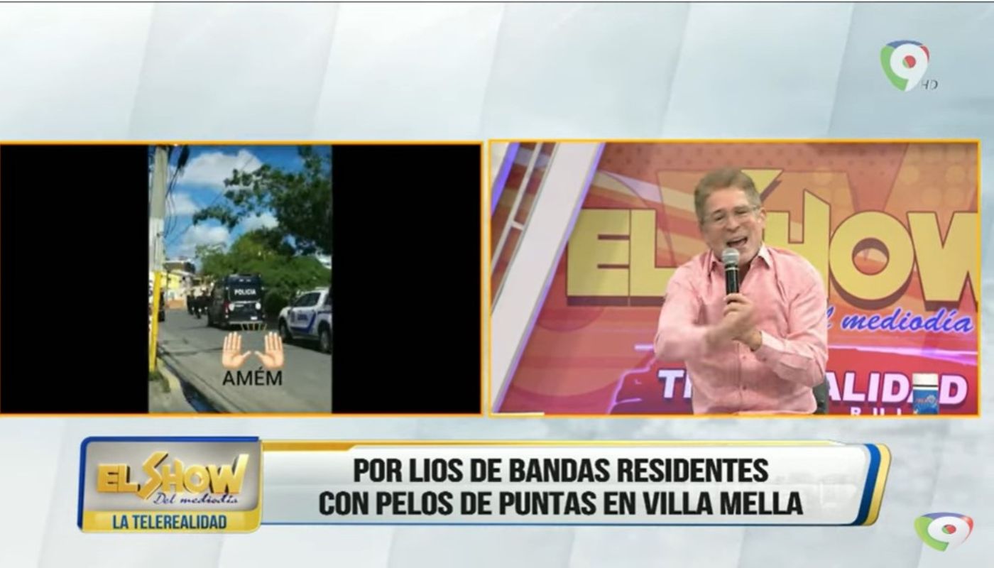 Iván Ruiz se molesta por la delincuencia que arropa el país | El Show del Mediodía