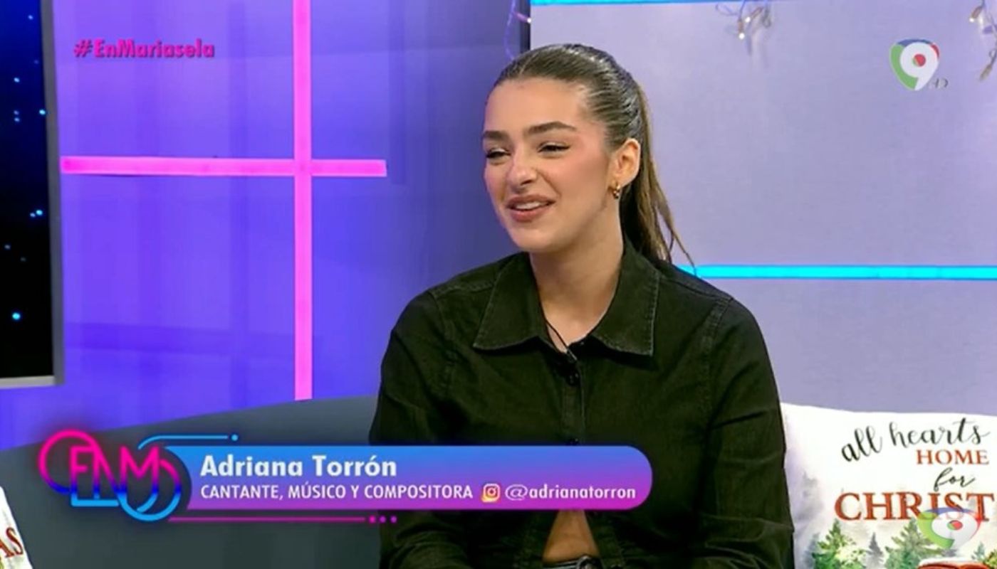 Adriana Torron deleita a todos con el tema "Claramente" | Esta Noche Mariasela