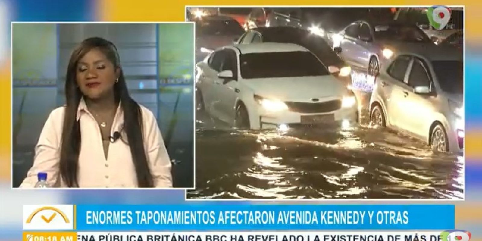 Decenas de carros afectados por inundaciones