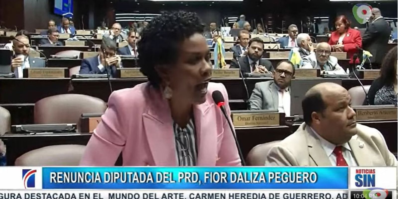 Diputada Fior Daliza Peguero renuncia del PRD