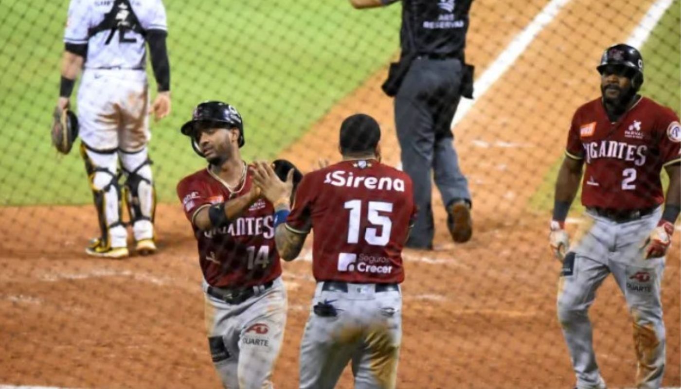 Liberato y Gutiérrez comandan ofensiva en blanqueada de Gigantes sobre Águilas