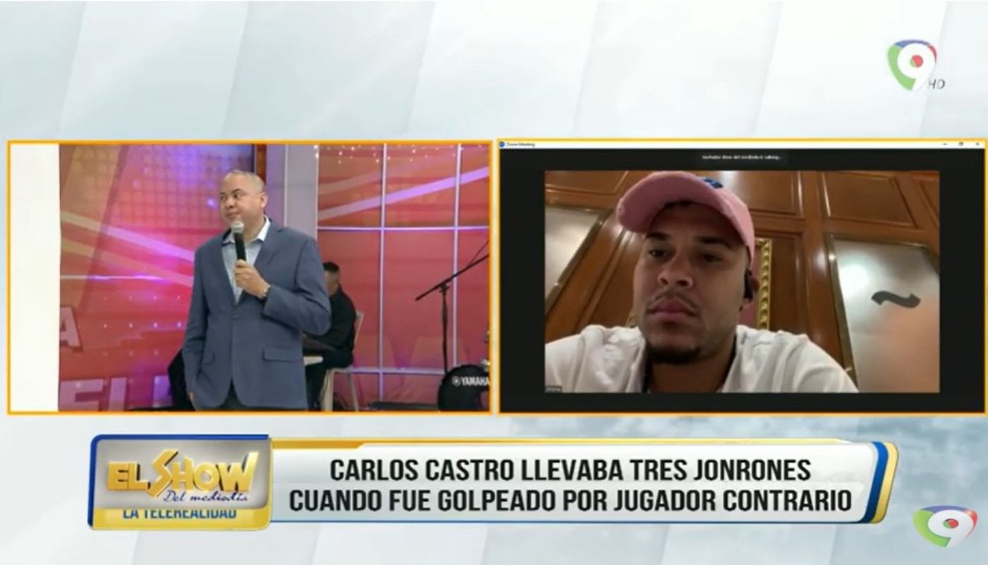 Pelotero Carlos Castro explica situación de trifulca en juego en Venezuela