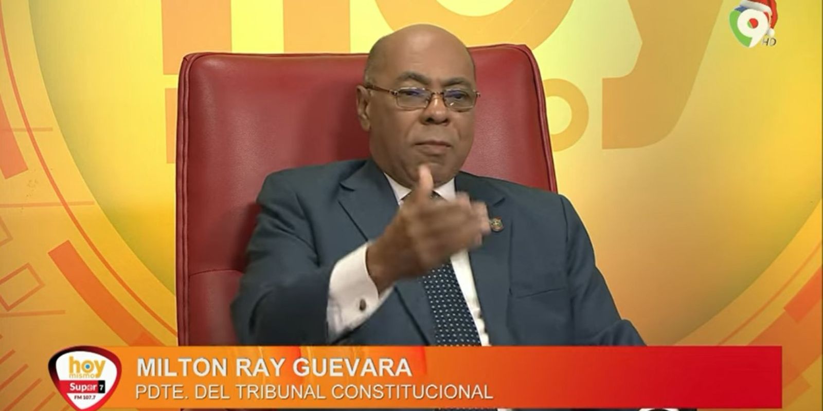 Entrevista a Milton Ray Guevara, Presidente del tribunal constitucional