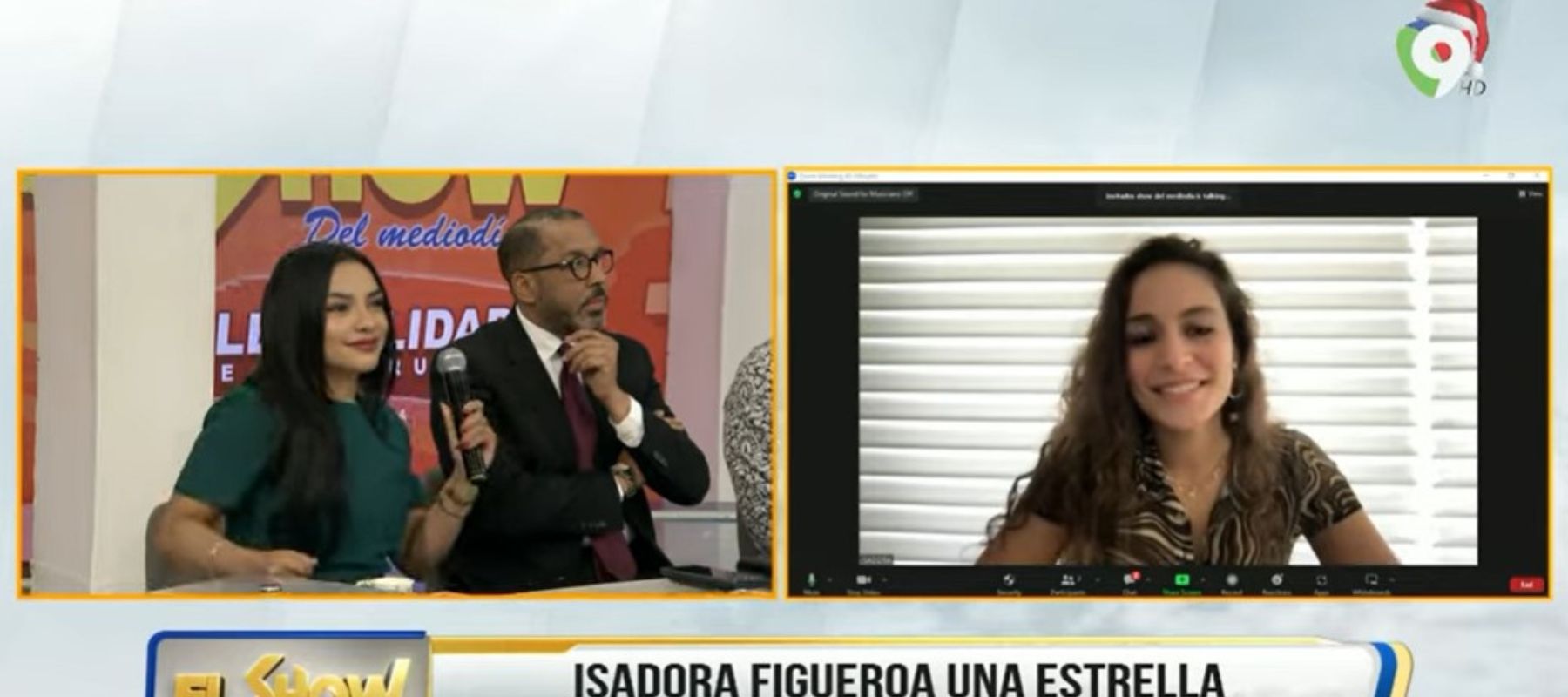 Entrevista exclusiva a Isadora Figueroa en El Show del Mediodía