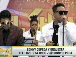 Presentación Bonny Cepeda en El Show del Mediodía