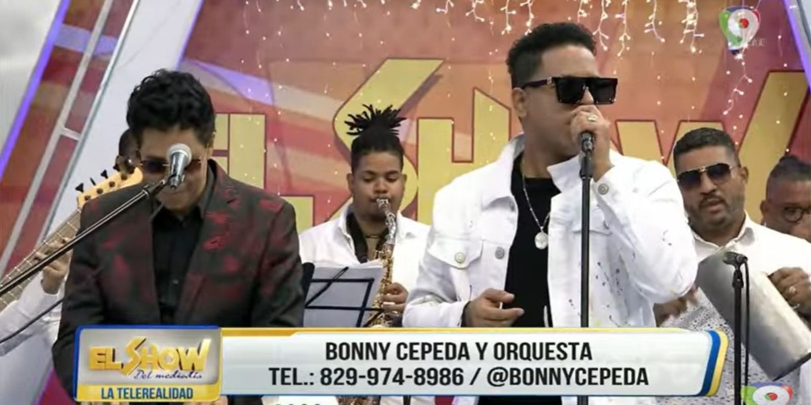 Presentación Bonny Cepeda en El Show del Mediodía