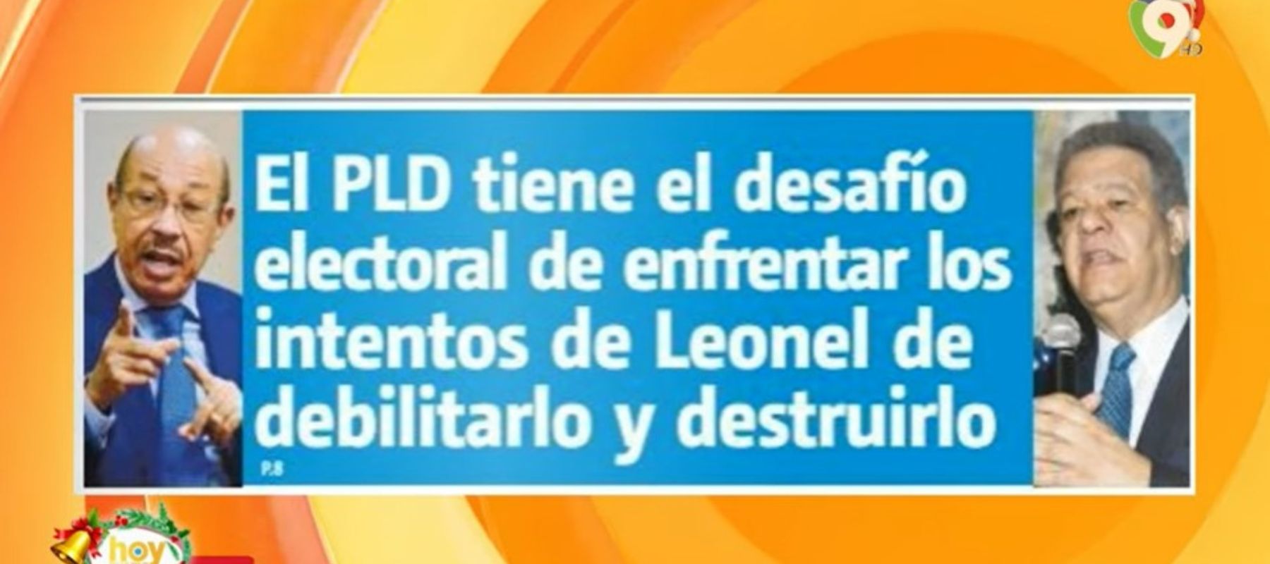 Temístocles asegura que Leonel intenta debilitar y destruir al PLD