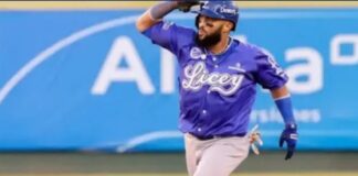 Emilio Bonifacio, el Jugador Más Valioso de la semifinal dominicana