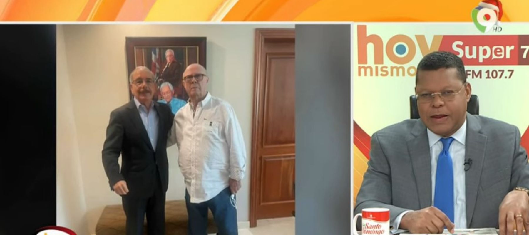 Es sorpresa visita de Hipólito Mejía a Danilo Medina