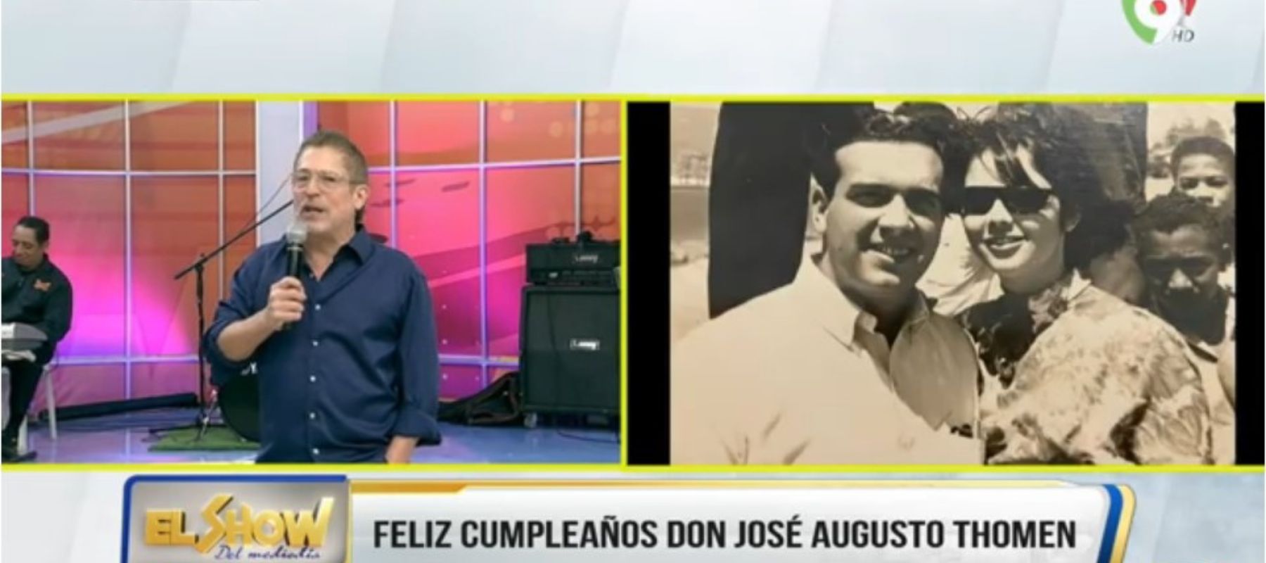 Feliz cumpleaños a Don José Augusto Thomen