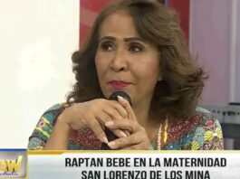 Raptan bebe de hospital San Lorenzo de los Mina - El Show del Mediodía