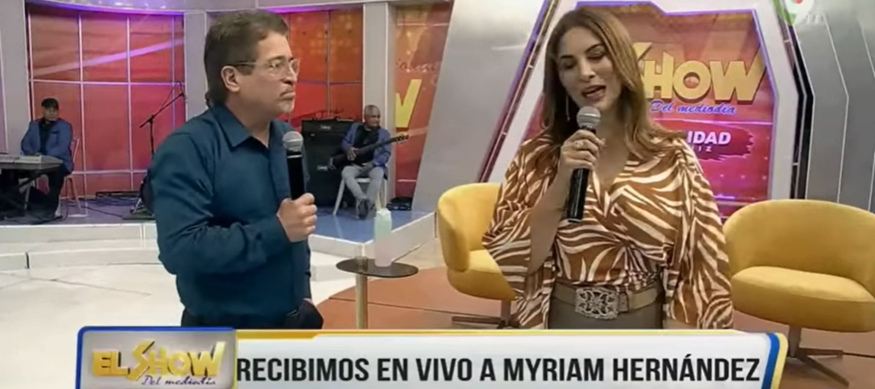 Myriam Hernández: La cantante del amor en El Show del Mediodía