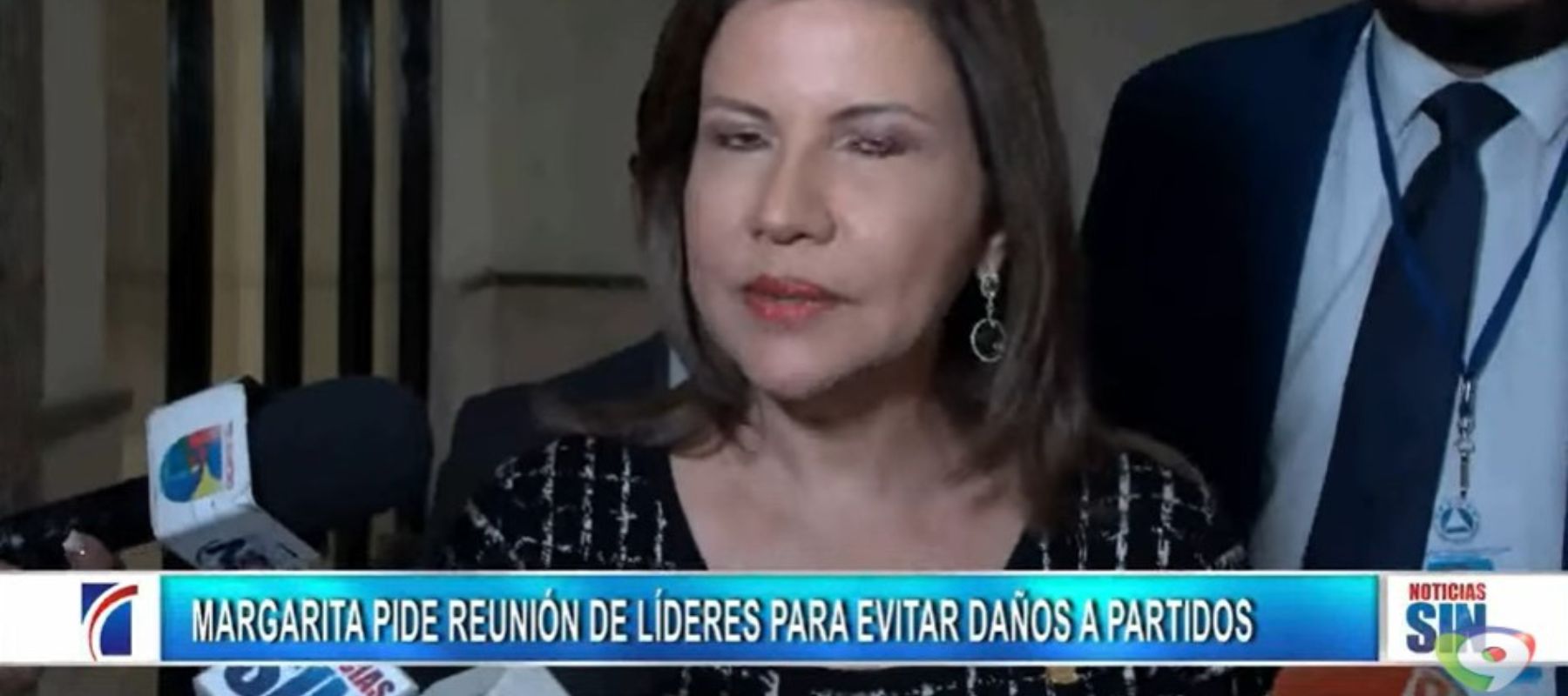 Margarita Cedeño hace un llamado a los partidos tras lo sucedido con el PLD