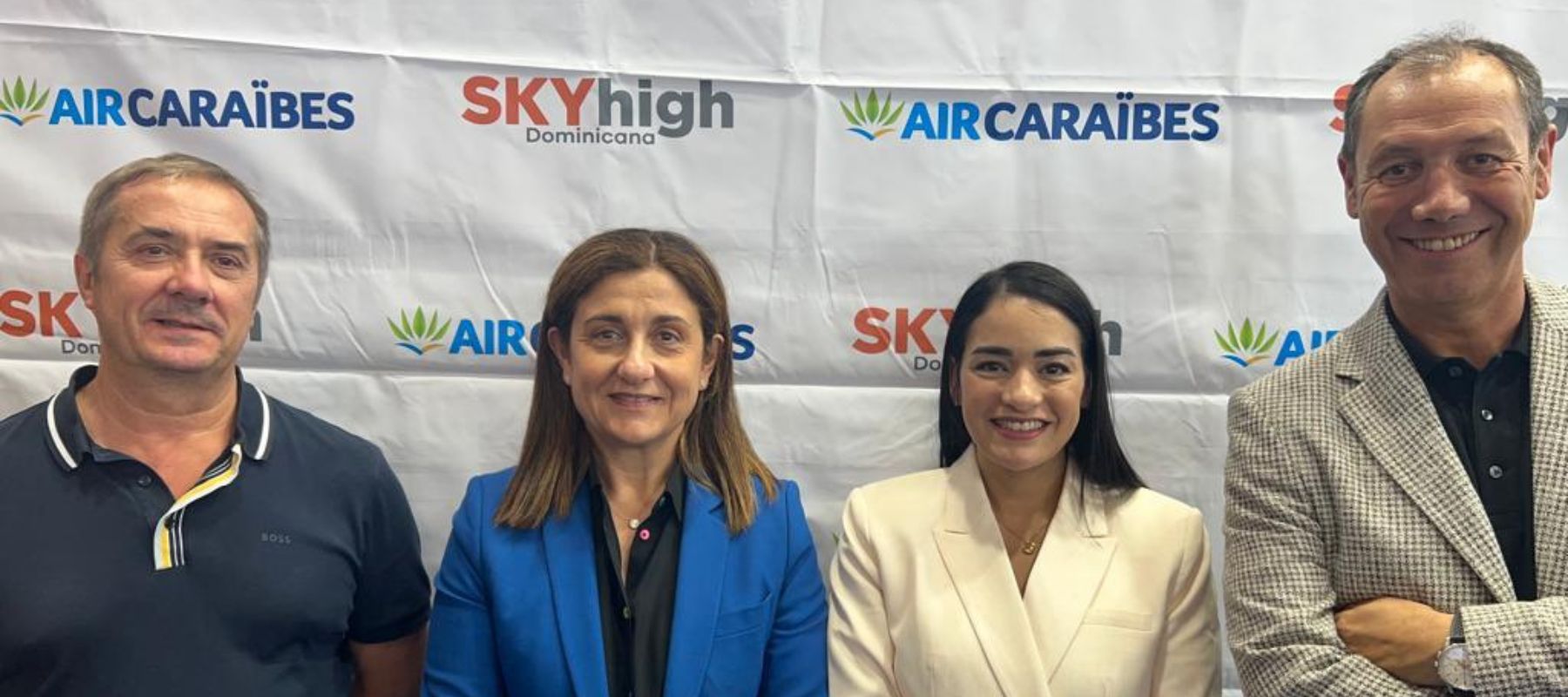 Air Caraibes se asocia con SkyHigh Dominicana