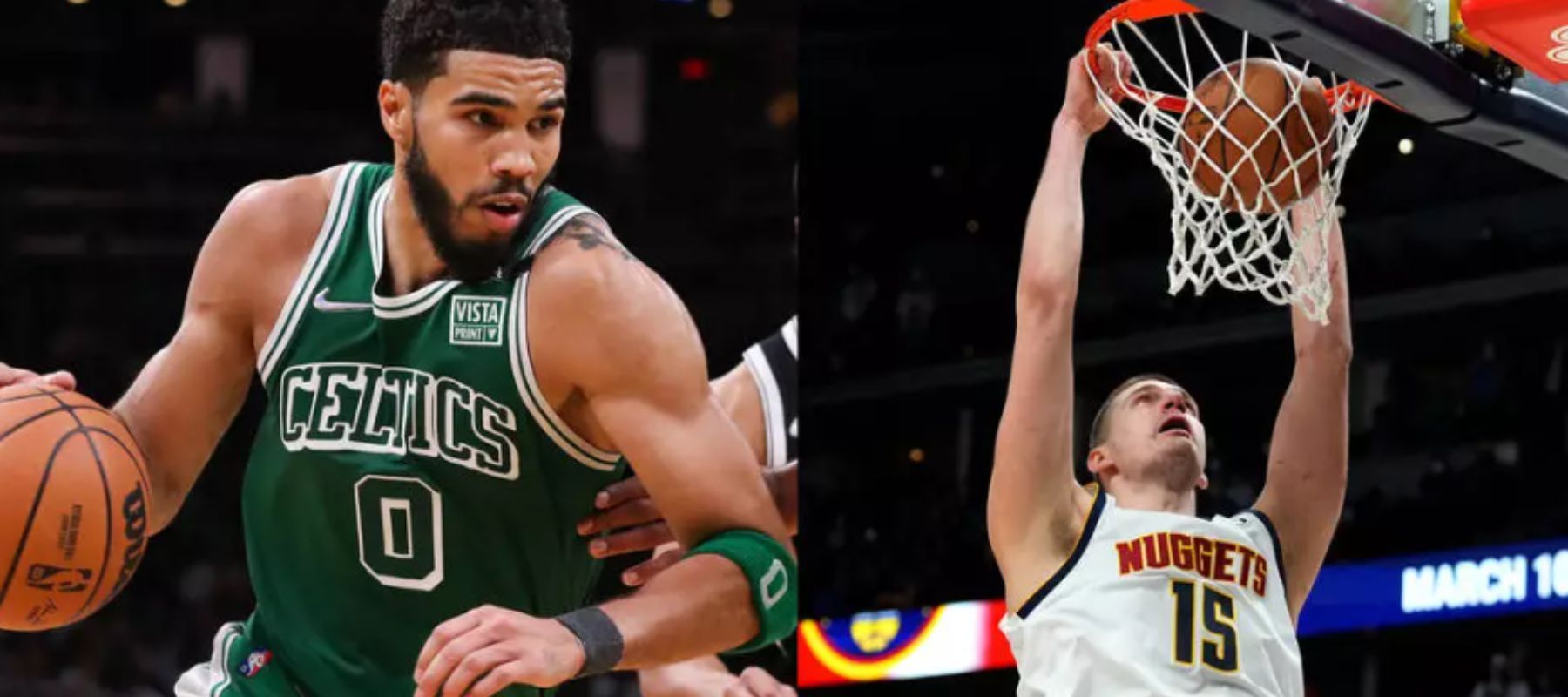 Jokic y Tatum, jugadores del mes en la NBA